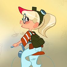 My project in Character Design for Animation with Photoshop course. 2D Animation project by Дарья Колесникова - 01.05.2021