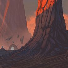Whispers From The Days To Come. Digital Painting project by luis_rivas15 - 04.18.2016