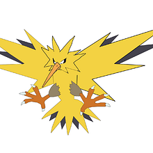 Zapdos. Un proyecto de Ilustración tradicional de Alexn Raven Muriel Maturana Meza - 05.09.2020