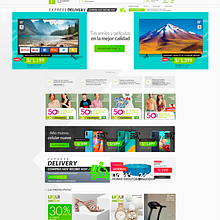 Piezas Web Falabella. Un proyecto de Diseño, Diseño gráfico y Diseño Web de Joella Salazar Saldarriaga - 05.01.2021
