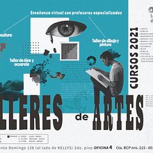 Mi Proyecto del curso: Collage digital para campaña de talleres de arte. . Un progetto di Illustrazione digitale di Rafael Meléndez - 06.01.2021
