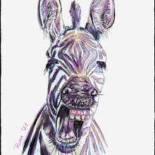 Zebra. Un progetto di Animazione 3D, Illustrazione digitale e Scrittura di Istvan Tomasovszki - 06.01.2021