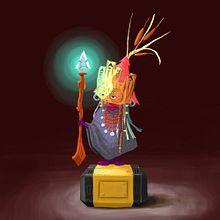 My project in Digital Painting for Characters: Color and Light course. Pintura digital projeto de Nadiia Ridko - 06.01.2021