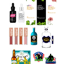 Product Label and Packaging Design. Projekt z dziedziny Projektowanie c, frowe, Projektowanie graficzne, Projektowanie logot, pów, Projektowanie opakowań i Projektowanie produktowe użytkownika Sarah Lee - 06.01.2021