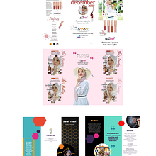 Brochure Design. Projekt z dziedziny Br, ing i ident, fikacja wizualna, Projektowanie c, frowe, Projektowanie graficzne, Marketing i Projektowanie produktowe użytkownika Sarah Lee - 06.01.2021