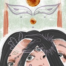 My project in Illustrated Portraits with Procreate course . % vanveedae tarafından hazırlanan Geleneksel illüstras, Ve on projesi - 01.06.2021