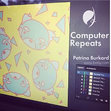 My project in Design of Textile Prints course - Computer Repeats. Un progetto di Fashion design, Illustrazione tradizionale e Pattern design di Petrina Burkard - 06.01.2021