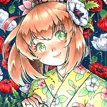 Mi Proyecto del curso: Coloreado con marcadores para dibujo manga. Mangá e Ilustração tradicional projeto de midorigale - 06.01.2021