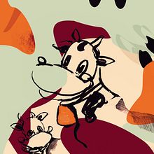 My project in Dynamic Vector Illustration: Keys to Color and Composition course. Traditional illustration project by Veronica Lam - 01.07.2021