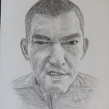 Segundo proyecto Dibujo realista. Pencil Drawing, Portrait Drawing, and Realistic Drawing project by Carlos Saldaña Arjomil - 01.07.2021