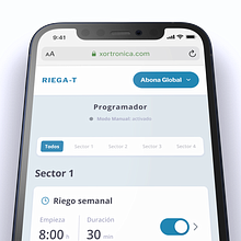 RiegaT - Smart Watering System. Een project van  Webdevelopment y Webdesign van Elastic Heads - 07.01.2021