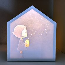 Lámpara con papel de arroz japonés. Un proyecto de Ilustración tradicional de Laura Montes - 07.01.2021