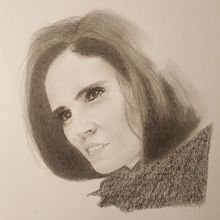 Mi Proyecto del curso: Retrato realista con lápiz de grafito. Un proyecto de Ilustración tradicional, Bellas Artes, Bocetado, Dibujo a lápiz, Dibujo, Dibujo realista, Dibujo artístico y Dibujo anatómico de efloresloman - 07.01.2021