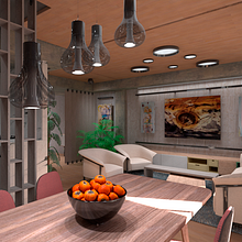 Home nº18 Ein Projekt aus dem Bereich 3D, Innenarchitektur, Dekoration von Innenräumen, 3-D-Design, Innendesign und Innenarchitektur von Jonatan Siria Sanchez - 07.11.2020