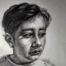 Mi Proyecto del curso: Retrato realista con lápiz de grafito . % Alejandra Padilla Romano tarafından hazırlanan Kalem Çizimi projesi - 01.07.2021