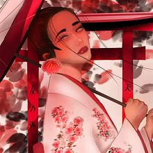 My project in Digital Fantasy Portraits: KAYANA. Traditional illustration project by Morgan - 01.12.2021