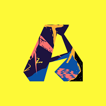 Letter A #36daysoftype. Concept Art, Design, Graphic Design, T, pograph, Design, T, and pograph project by Silvia Morán - 04.08.2021