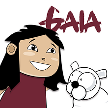 GAIA Ilustración, Personaje. Ilustração tradicional, e Design de personagens projeto de fura_vae - 08.01.2021