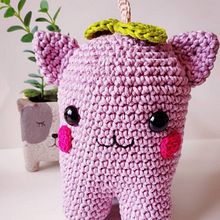 Meu projeto do curso: Amigurumi: criação de personagens com crochê. Arts, and Crafts project by Dani - 12.25.2021