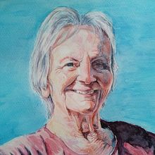 La sonrisa de la abuela. Projekt z dziedziny  Sztuki piękne użytkownika Alberto Férez Pastor - 30.01.2021