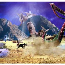 Planeta alienigena. Film, Video, TV, Creativit, Digital Drawing, Graphic Design, Photomontage, and Matte Painting project by Sergio Hernández Fernández - 01.08.2021