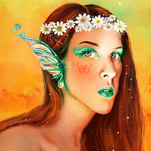 Mi Proyecto del curso: Retratos digitales de fantasía con Photoshop Ein Projekt aus dem Bereich Zeichnung von Carlitos Scolopendra - 09.01.2021