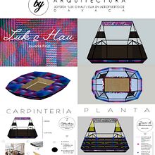 JOYERÍA "LUK O HAU" / ISLA EN AEROPUERTO DE OAXACA. Architecture, Creativit, Lighting Design, Interior Design, Furniture Design, and Making project by Jaidy González E - 01.09.2021