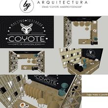 STAND "COYOTE". Architecture, and Retail Design project by Jaidy González E - 01.09.2021