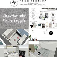 DEPARTAMENTO S><A, OAXACA CENTRO.. Architecture & Interior Design project by Jaidy González E - 01.09.2021