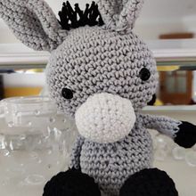 Christmas crocheted donkey . % gillian french tarafından hazırlanan Sanat ve El Sanatları projesi - 01.09.2021