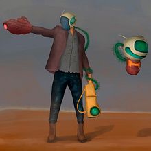 Mi Proyecto del curso: Pintura digital de personajes: ilustra con luz y color. Un progetto di Pittura digitale di Ariel Grillo - 09.01.2021