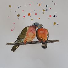 Mi Proyecto del curso: Acuarela artística para ilustración de aves Ein Projekt aus dem Bereich Traditionelle Illustration, Aquarellmalerei, Realistische Zeichnung und Naturalistische Illustration von caranza1975 - 11.07.2021