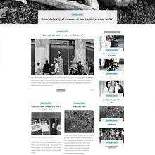 Site pessoal Desviante.com. Un proyecto de Cop, writing, Narrativa y Diseño Web de Lucas Godoy - 09.01.2021