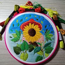 Mi Proyecto del curso: Introducción al bordado botánico. Embroider project by Auris Ordóñez - 01.09.2021