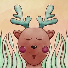 My project in Illustration Techniques and Styles with Procreate course. Un progetto di Lettering digitale, H, lettering e Pittura ad acquerello di Kamila Kabirov - 09.01.2021