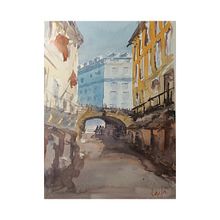 Mi Proyecto del curso: Representación arquitectónica en acuarela. Un projet de Illustration architecturale , et Aquarelle de carla_benito1 - 09.01.2021