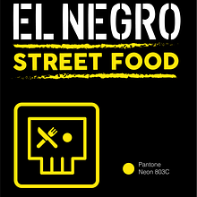 Foodtruk -- >  El Negro StreetFood by Carolada. Br, ing & Identit project by Carolada D - 02.09.2020