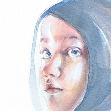 Mein Projekt im künstlerischen Porträt mit Aquarellkurs. Un proyecto de Pintura a la acuarela de Sabine Israel - 09.01.2021