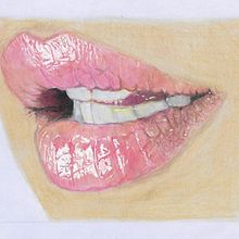 Ejercicio las partes del rostro "Retrato realista con lápices de colores".. Creativit, Drawing, Pencil Drawing, Figure Drawing, Artistic Drawing, Portrait Drawing, Realistic Drawing, and Traditional illustration project by Elizabeth Coloma Santibañez - 11.10.2020