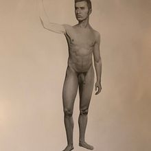 Mi Proyecto del curso: Dibujo realista de la figura humana. Figure Drawing project by danieladeleon - 01.10.2021