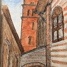 My project in Architectural Sketching with Watercolor and Ink course Ein Projekt aus dem Bereich Architektur von orlandi_luca - 10.01.2021
