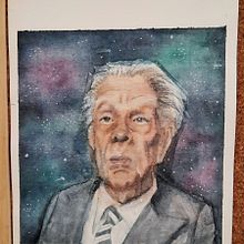 Mi Proyecto del curso: Retrato artístico en acuarela. Watercolor Painting project by Nico Strange - 01.10.2021