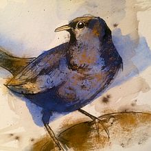 Mein Kursprojekt: Illustrierte Natur: eine kreative Erkundung. Traditional illustration project by Heike Sommer - 01.10.2021