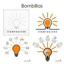 Bombilla 02. Animation, Sketching, Communication, Creative Consulting, Creativit, Digital Drawing, Logo Design, Digital Design, Digital Marketing, and Social Media project by Joan Sala - 01.10.2021