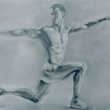 Mi Proyecto del curso: Dibujo realista de la figura humana. Figure Drawing project by Luis Aguilar - 01.11.2021
