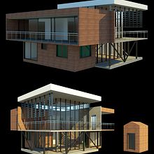 Mi Proyecto del curso: Diseño y modelado arquitectónico 3D con Revit. 3D, Architecture, and 3D Design project by Jaime Fuentes - 02.22.2021