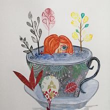 Mi Proyecto del curso: Introducción a la ilustración infantil. Fine Arts, Collage, Drawing, Artistic Drawing, Ink Illustration, Children's Illustration, Watercolor Painting, and Gouache Painting project by Lina Maria Muñoz Torres - 01.11.2021