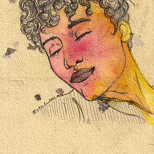 Dreamer. Traditional illustration project by Dalia Carvajal Celma - 01.11.2021