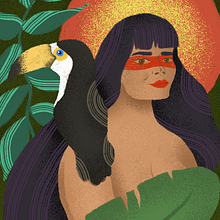 Meu projeto do curso: Ilustração flat com Photoshop. Un proyecto de Ilustración tradicional de Ana Claudia Lunguinho Medeiros - 05.02.2021