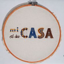 Mi Proyecto del curso: Letras bordadas: el hilo como herramienta gráfica. Bordado projeto de Helen Martínez - 12.01.2021